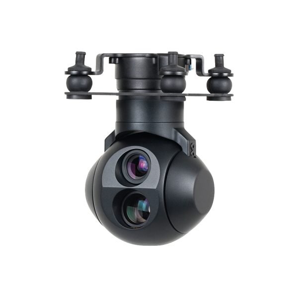 MU7DE Micro Prime Lens Dual EO Object Tracking Gimbal Camera for Surveillance