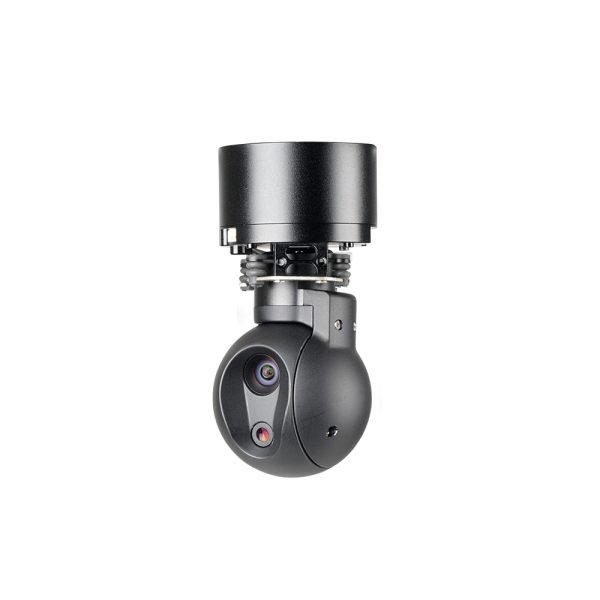 MU2 Ultra Light Weight Micro Prime LensDual EO Sensors FHD 1080P Object Tracking Gimbal Camera