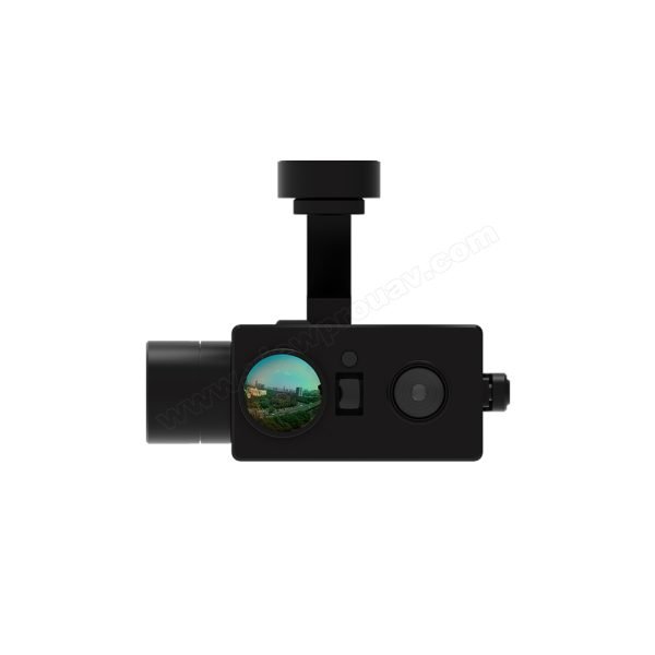 MMicro Z10TIRM Lightest Triple-sensor EO+IR+ Laser Rangefinder Gimbal Camera