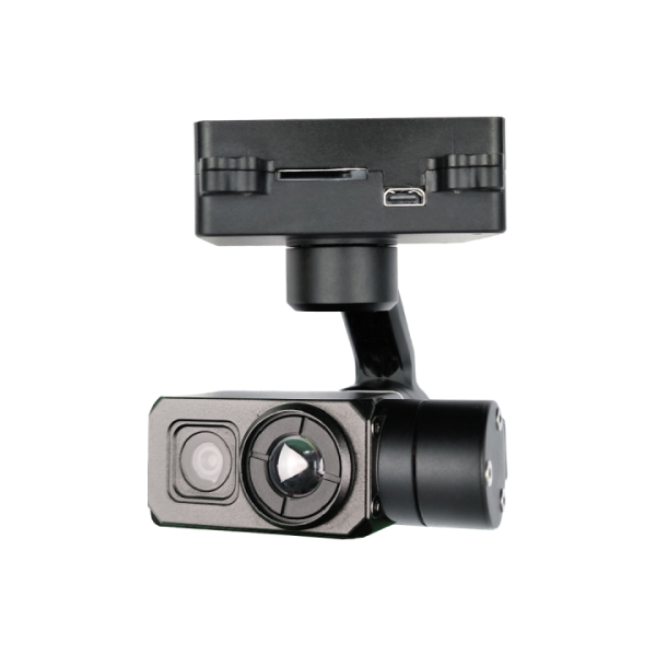 MDHU586G609P 48 million fixed focus+640 thermal imaging dual output small pod