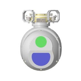 20-2 MS185DA-Q Two-Axis Four-Frame Dual-Light Pod