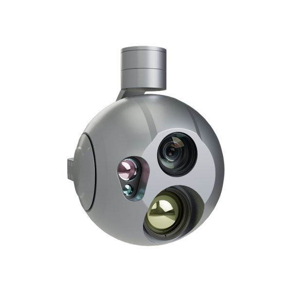 MA20KTR 4K 20X Optical Zoom Triple Sensors Al Object Tracking Target GPS Coordinate Resolving and 3000m LRF Gimbal Camera