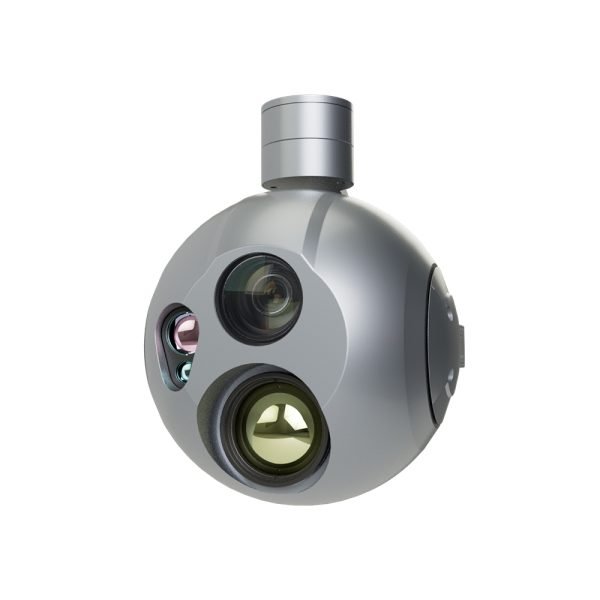 MA20KTR 4K 20X Optical Zoom Triple Sensors Al Object Tracking Target GPS Coordinate Resolving and 3000m LRF Gimbal Camera