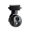 MDHU290A609 1080P Fixed Focus + 640  512 Thermal Imaging IP HDMI Dual Output Small Gimbal Camera