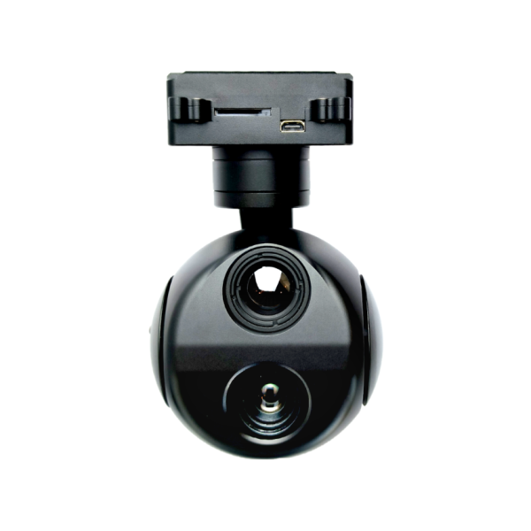 MDHU662G613P-E 1080P Prime lens visible light +640 thermal imaging 3-Axis Gimbal, HDMI and IP dual output