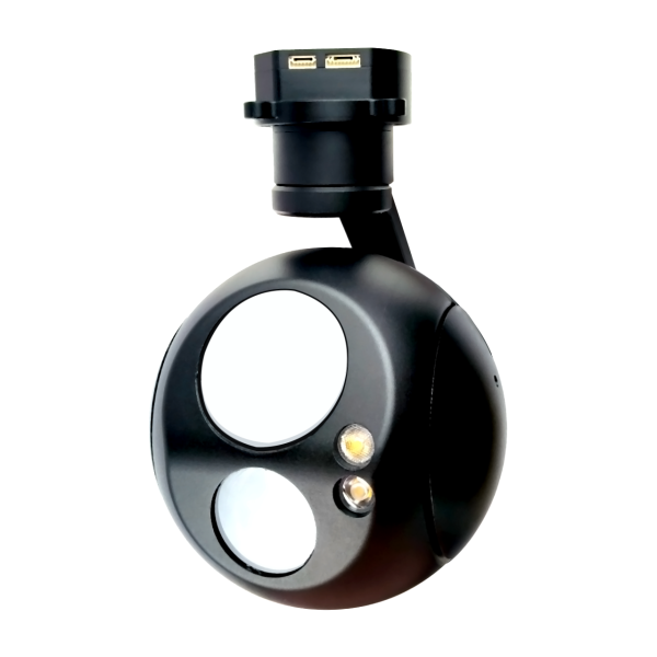 MDIP04G12N Three-in-one Gimbal Camera with 28x hybrid zoom+1280*1024thermal imaging+supplementary lights