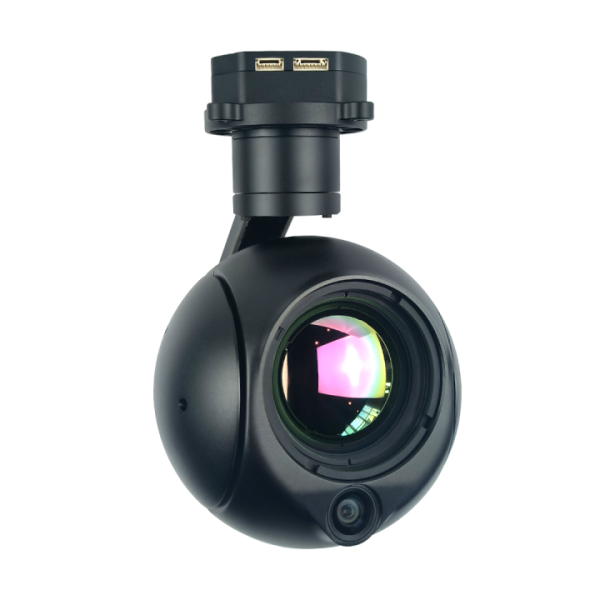 MDIP290G650 1080P visible light + 50mm lens 640x512 thermal imaging + Dual Sensor Camera with 3-axis Gimbal