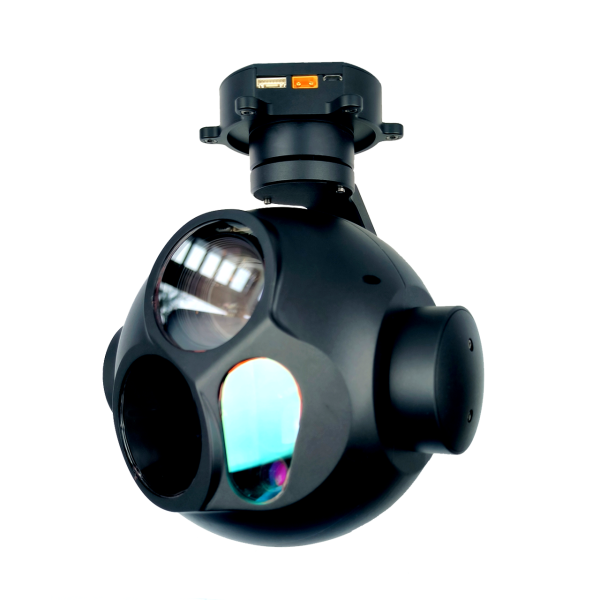 MDIP30G635L50 30x optical zoom + 640x 512 thermal imaging +5KM ranging three-light pod