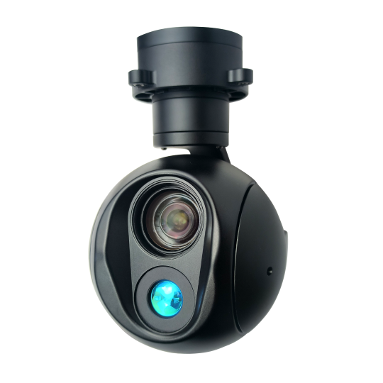 MDIY10N800 90x Hybrid zoom +850nm infrared laser illumination Ethernet Output Small Gimbal