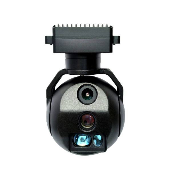 MDYD415S90L12 Two fixed focal length EO +1200m LRF Small Camera