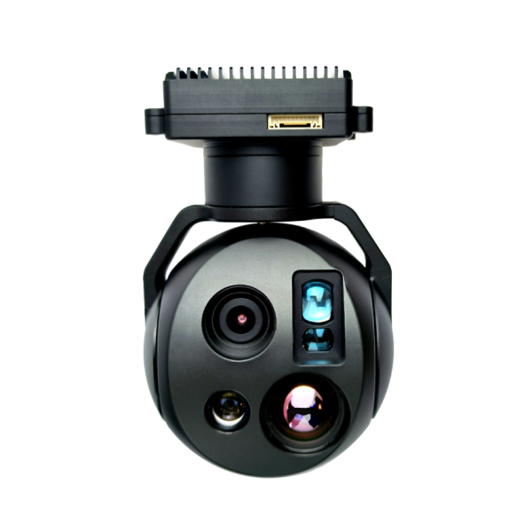 MDYDG25D15 Two fixed focal length EO +640  512 IR thermal imaging+1500m LRF Small Camera