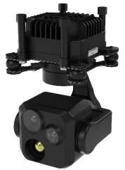 MTZ101TA Miniature Tri-Axis Tri-Light Pod