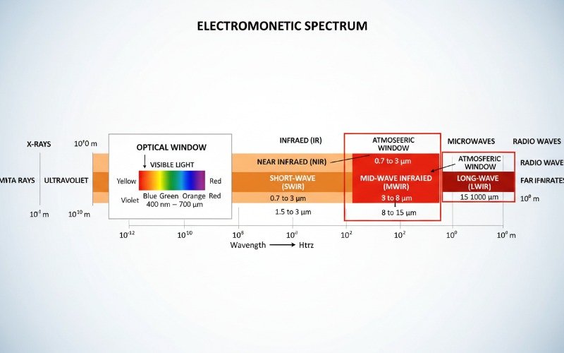 elecctromonetic spectrum